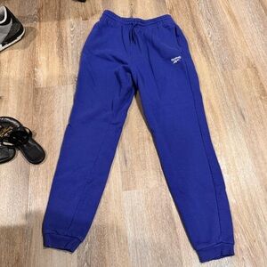 Unisex rebook sweatpants size small